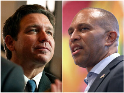 Ron DeSantis Mocks Hakeem Jeffries over Redistricting Threats: ‘Go Ahead, Make My Day’