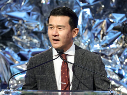 NEW YORK, NEW YORK - OCTOBER 12: Ronny Chieng speaks onstage during attends the Hudson Riv