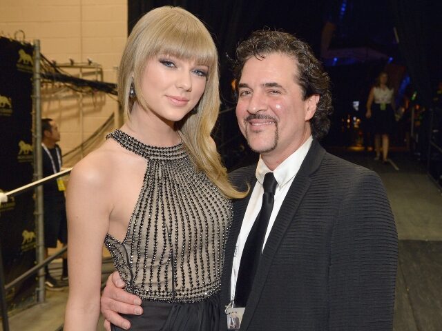 Scott Borchetta and Taylor Swift