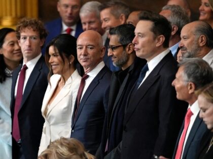 Tech CEOs at Trump inauguration