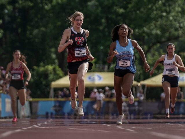 Women's Sports Sadie Schreiner, who just finished her second year of school at RIT, races to qualify in t