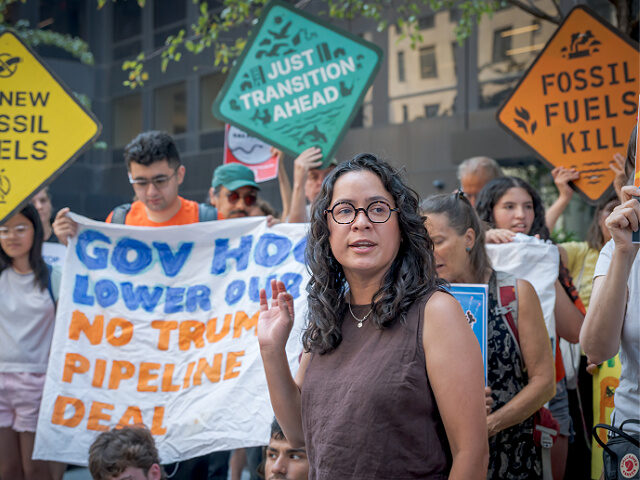 MANHATTAN, NEW YORK, UNITED STATES - 2025/08/15: NY Assemblymember Claire Valdez. Members