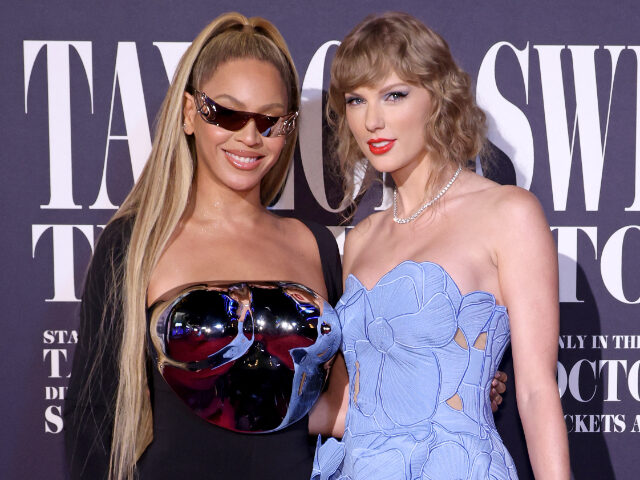 LOS ANGELES, CALIFORNIA - OCTOBER 11: <> attends the "Taylor Swift: The Eras To