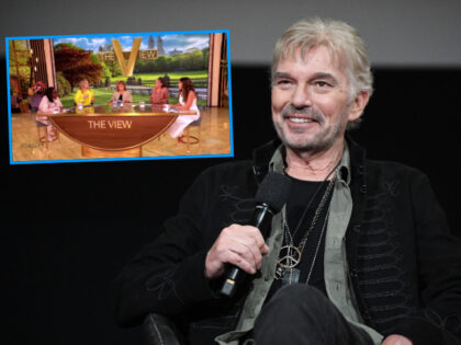 NORTH HOLLYWOOD, CALIFORNIA - JUNE 08: Billy Bob Thornton speaks onstage during the "