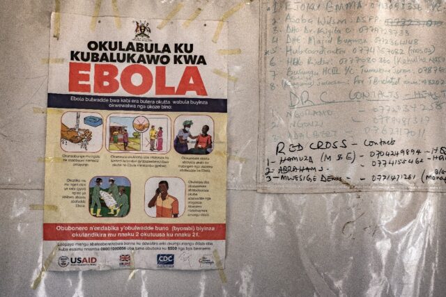 One American in the Democratic Republic of Congo had contracted the Ebola virus following