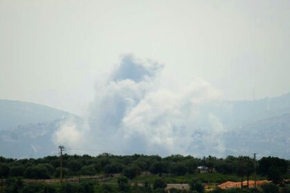 An Israeli air strike targeted southern Lebanese Lebanon on Friday