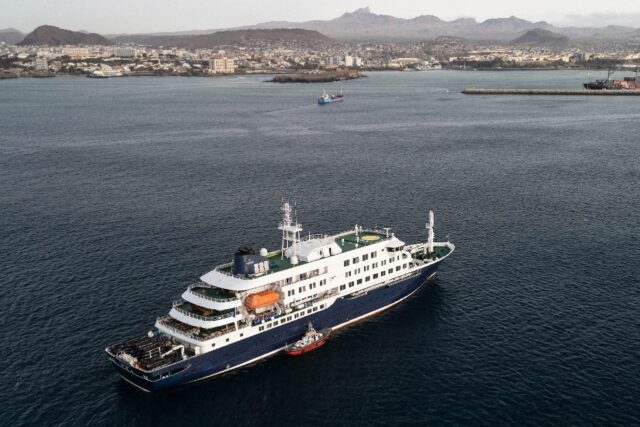 The cruise ship MV Hondius is expected in the Canary Islands early Sunday