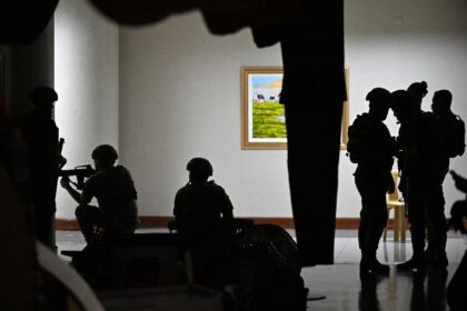 Police have detained a person in connection with gunshots fired at the Philippine senate