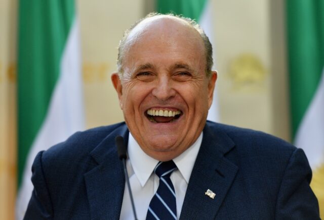Rudy Giuliani, the former mayor of New York who experienced a dramatic fall from grace aft