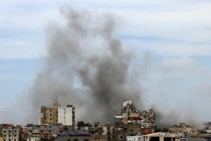 The southern city of Tyre was one of several areas in southern Lebanon hit by Israeli airs