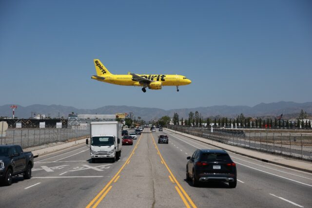 Spirit Airlines, which began operating flights in 1992, was known for its yellow-colored p