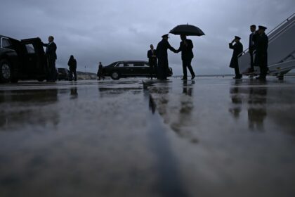 Trump said it was 'important' for him to remain in Washington this weekend, thou
