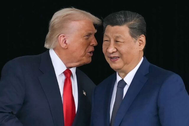 US President Donald Trump is meeting China's President Xi Jinping for the second time