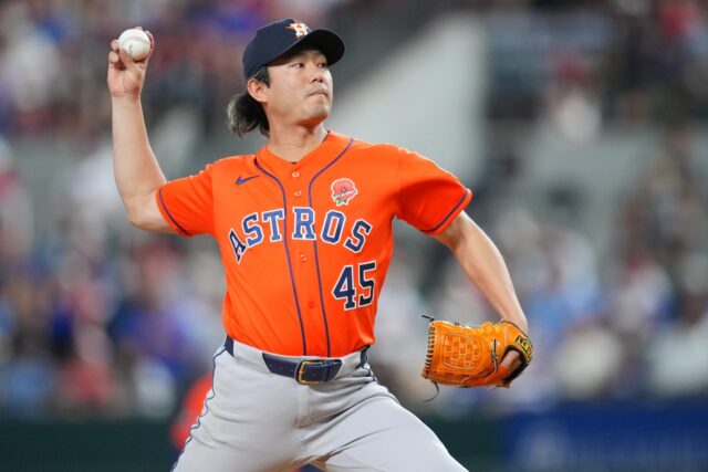 Astros Rangers Baseball The Associated Press