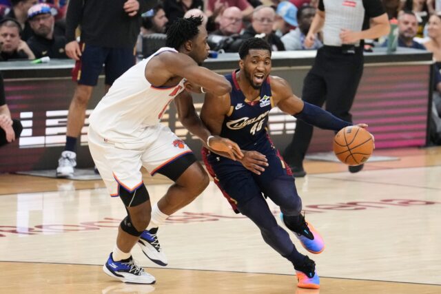 Knicks Cavaliers Basketball The Associated Press