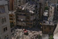Israeli airstrikes kill 5 in southern Lebanon as Hezbollah rockets hit open areas in Israel