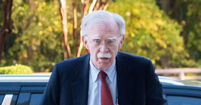 Nolte: John Bolton Agrees to Guilty Plea for Felony Mishandling Classified Docs
