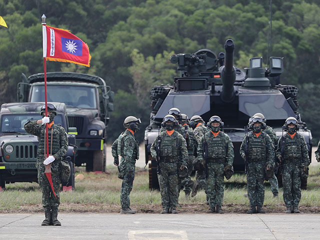 Title: Taiwan Military Image ID: 25304152885119 Article: Soldiers attend the inauguration