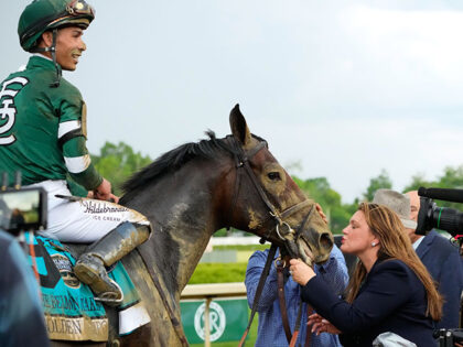 Title: APTOPIX Belmont Stakes Horse Racing Image ID: 26157841400454 Article: Trainer Cheri