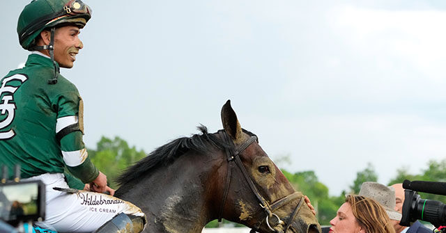 WATCH: Golden Tempo Gallops to Another Come-from-Behind Win at the Belmont Stakes