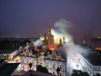 Russian Drone Barrage Leaves 11 Dead, Sets Fire to Historic Kyiv Cathedral