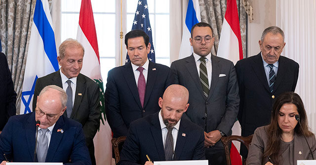 Israel and Lebanon Sign Landmark Security Framework Under U.S. Mediation, a ‘First Step' Toward Peace