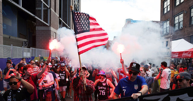 Seattle Times Claims Fans Have 'Mixed Feelings' About Displaying 'Patriotism Given 'Trump's Actions,' Pics Tell A Different Story