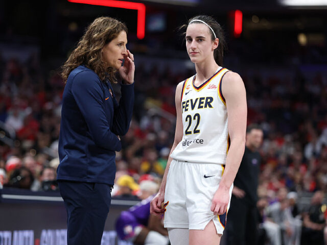 WATCH: Fever Coach Blasts WNBA Refs After Caitlin Clark Gets a Fist in the Neck, No Foul Called