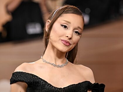 Ariana Grande at the 83rd Annual Golden Globes held at The Beverly Hilton on January 11, 2