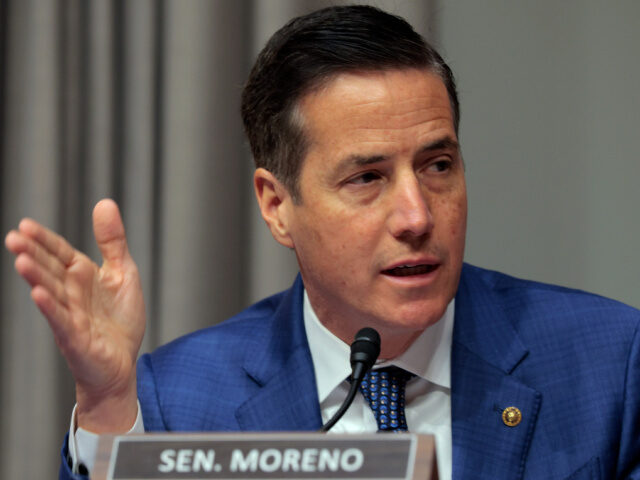 Bernie Moreno Save America Act U.S. Sen. Bernie Moreno (R-OH) speaks during a hearing on oversight of the Department of H