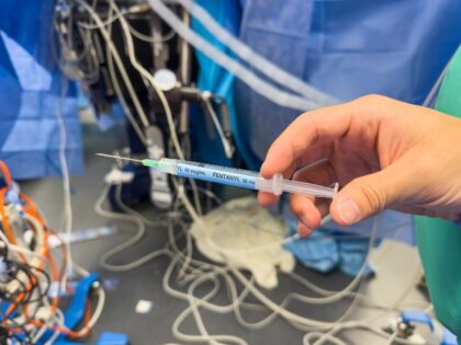 Fentanyl injection in hospital