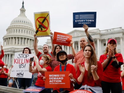WASHINGTON, DC - MAY 26: Gun control advocacy groups rally with Democratic members of Cong