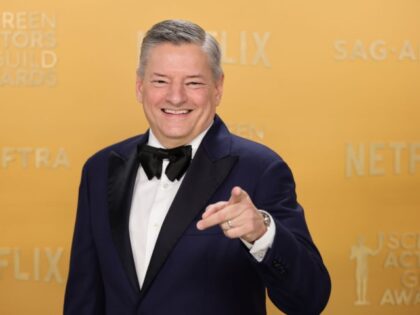 Ted Sarandos, Co-CEO, Netflix, attends the 31st Annual Screen Actors Guild Awards at Shrin