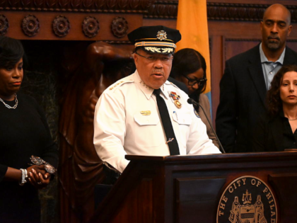 PHILADELPHIA, PENNSYLVANIA, UNITED STATES - MAY 27: Police Commissioner Kevin J. Bethel, m