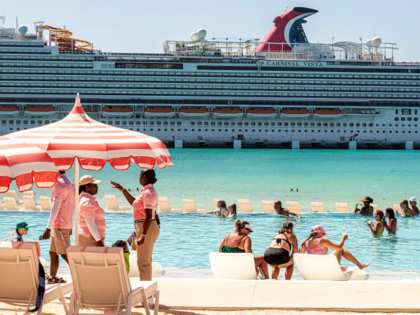 Carnival Cruise Lineâs Celebration Key opens to guests for the first time on July 19, 202