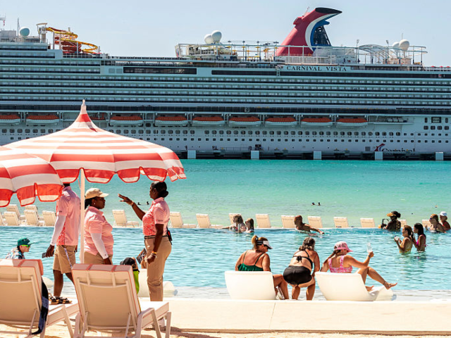 GettyImages-2274540382 Carnival Cruise Lineâs Celebration Key opens to guests for the first time on July 19, 202