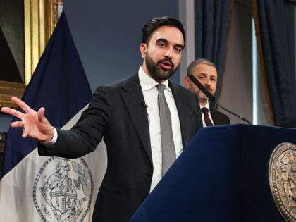 New York City Mayor Zohran Mamdani, alongside First Deputy Mayor of New York City Dean Ful