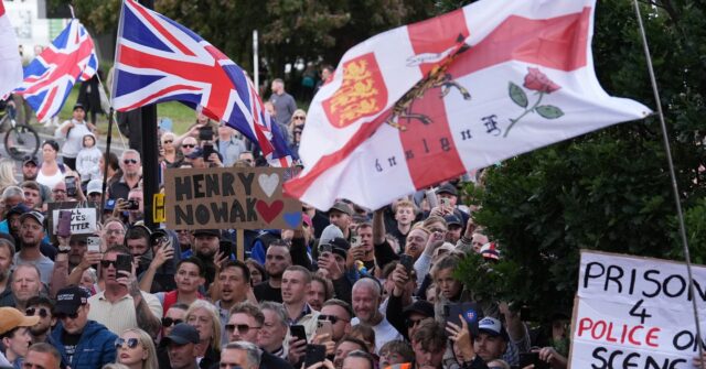 WATCH: Britons Protest Outside Police Station Demanding Justice for Handcuff Murder Victim Nowak