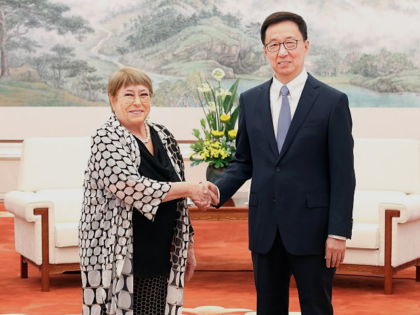 Michelle Bachelet, Who Helped Cover Up Uyghur Genocide, Visits China to Campaign for U.N. Chief