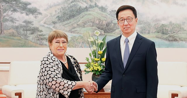 Michelle Bachelet, Who Helped Cover Up Uyghur Genocide, Visits China to Campaign for U.N. Chief