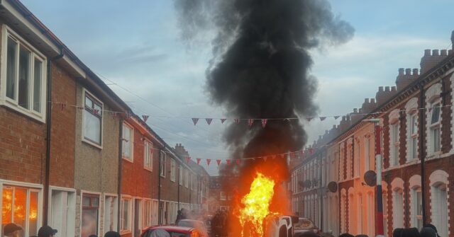 Belfast Erupts: Protesters Set Fires to Vehicles, Homes in W