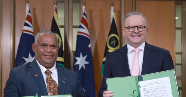 Australia-Vanuatu Pact Blocks China from Building Military Base