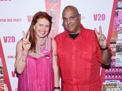 NEW YORK, NY - FEBRUARY 14: Founder of CODEPINK, Jodie Evans (L) and founder of ThoughtWor