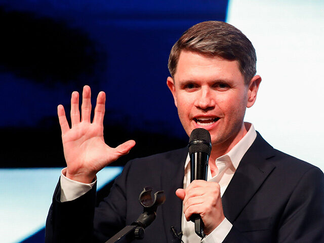 State Representative James Talarico, a Democrat from Texas and US Senate candidate, during
