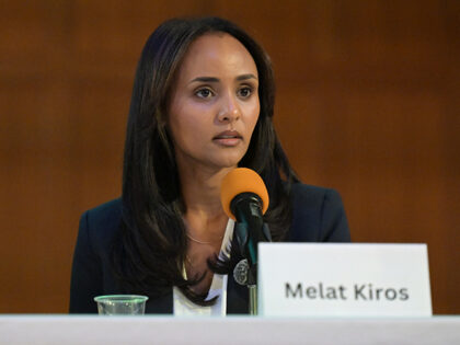 Melat Kiros participated in a League of Women Voters Congressional District 1 candidate fo