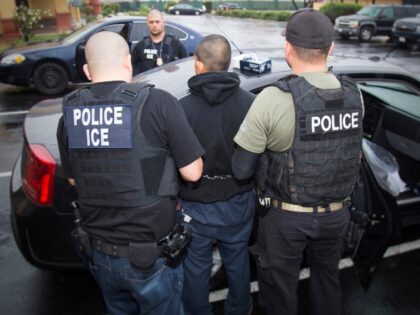 In this Feb. 7, 2017, photo released by U.S. Immigration and Customs Enforcement, foreign