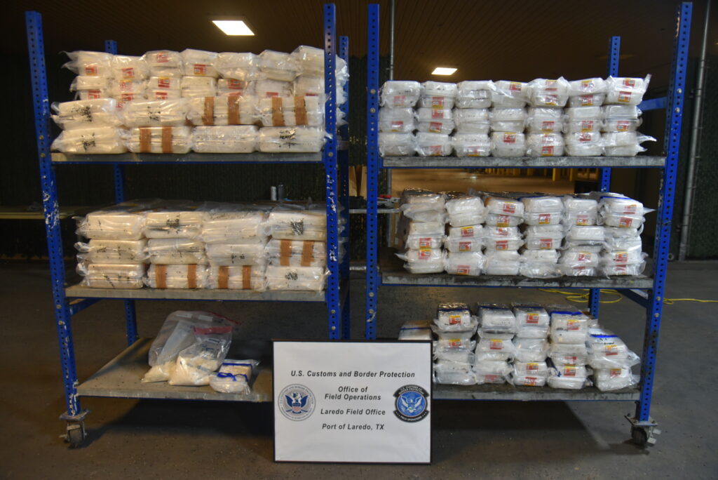 1,100 Pounds of Meth Seized at Texas Border Crossing (U.S. Customs and Border Protection)