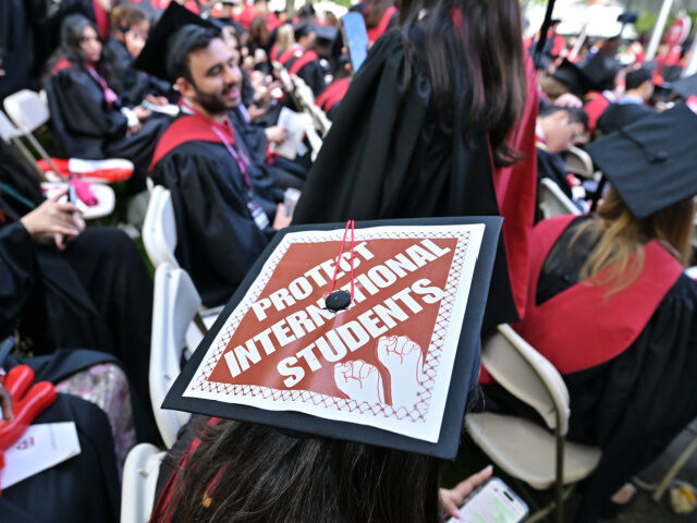 International Students on Visas A Harvard University graduate with a message in support of international students on her m