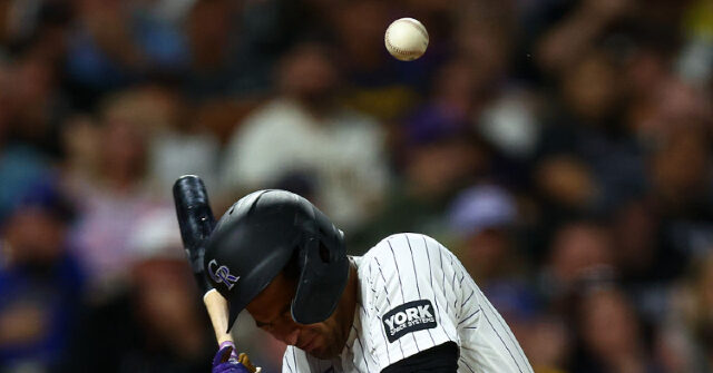 WATCH: Rockies’ Tyler Freeman Takes 98 MPH Fastball to the H