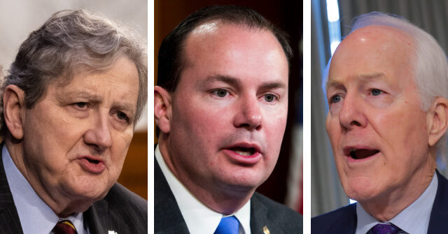Report: GOP Senators 'Pile-On' Mike Lee for Pushing for Passage of SAVE America Act